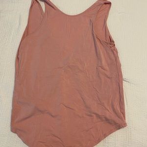 Zyia open back twist tank